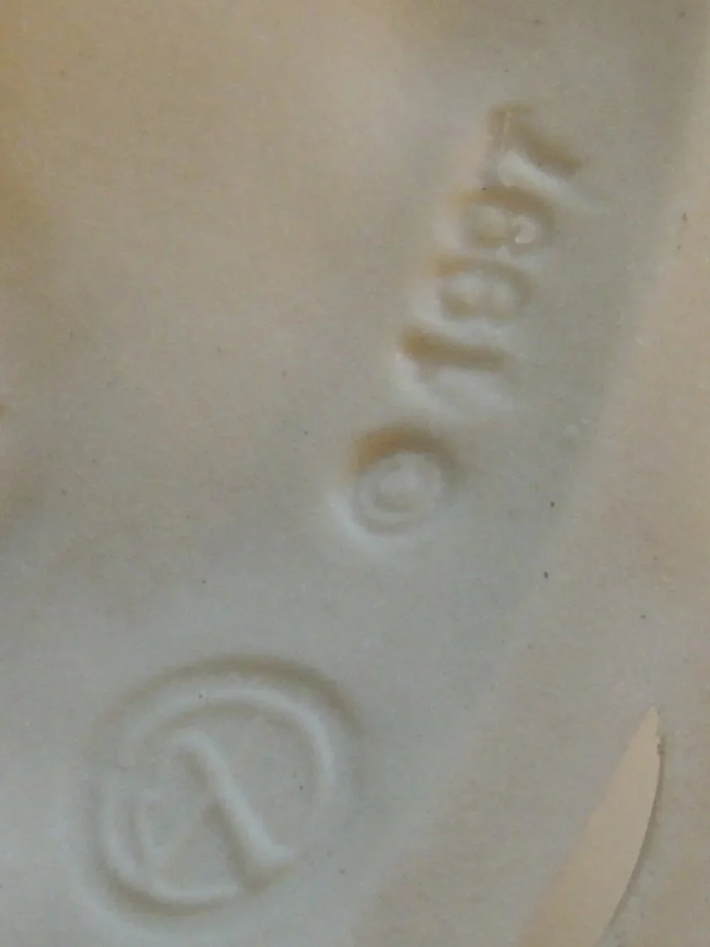 TWO Margaret Furlong Heart Ornaments